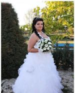 Princezníčkové svadobné šaty veľkosť 42-46