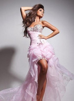 Glamour spoločenské šaty – fotka 3